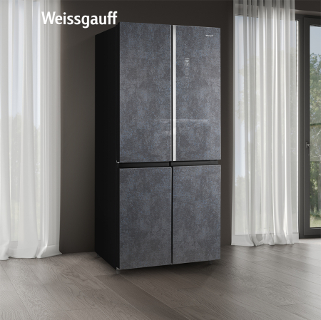     Weissgauff WCD 590 Nofrost Inverter Premium Biofresh Rock Glass
