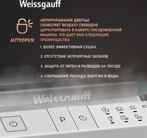        , -   Weissgauff BDW 4151 Inverter Touch AutoOpen Timer Floor