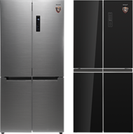 Отдельностоящие 4-дверные холодильники CrossDoor