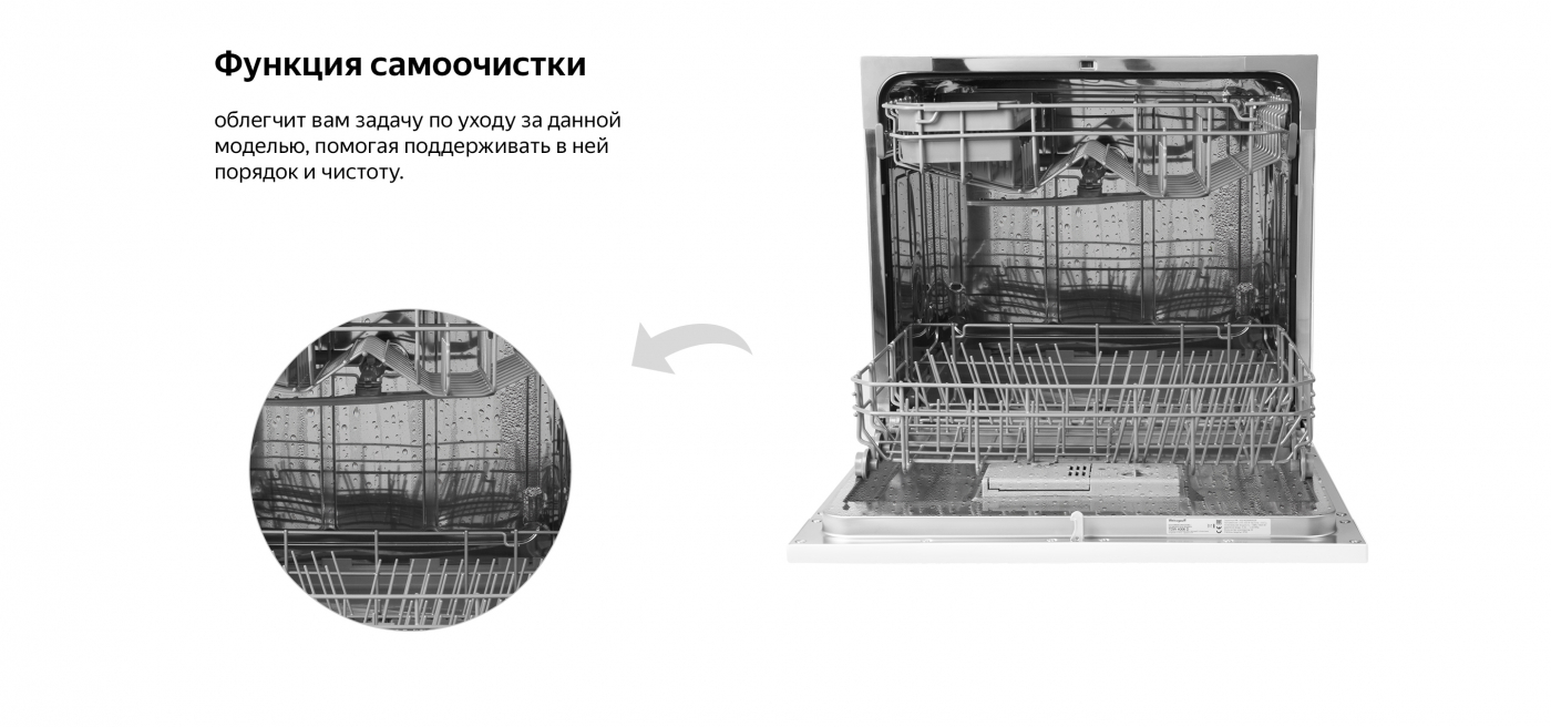 Настольная посудомоечная машина Weissgauff TDW 4006 D