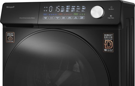 C    ,    Weissgauff WM 45126 Steam Direct Drive Matt Black