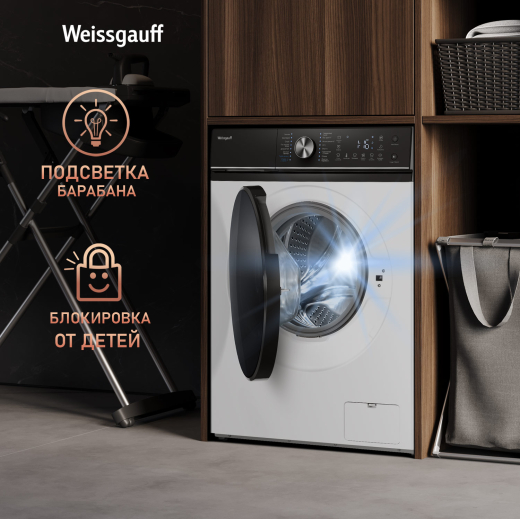 C��������� ������ � ���������� � ����� Weissgauff WM 47147 DC Inverter Steam