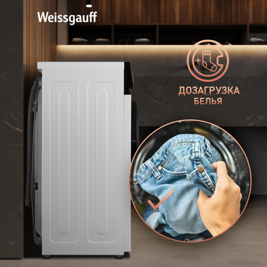 C��������� ������ � ���������� � ����� Weissgauff WM 47147 DC Inverter Steam