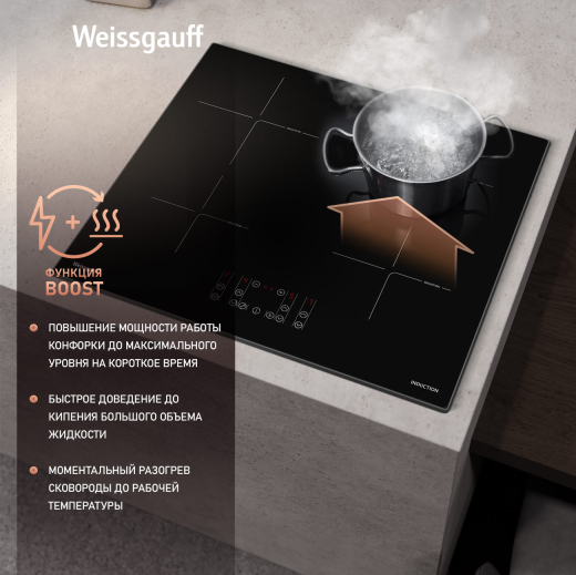 ������������ �������� ������ � ���������� Weissgauff HI 640 BSCM 