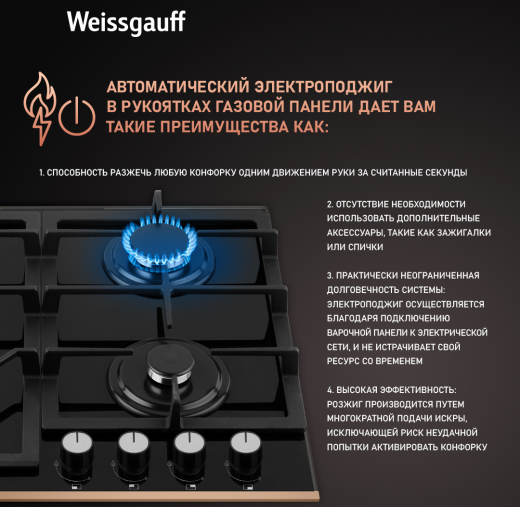 �������� ������ Weissgauff HGG 649 BGRGV
