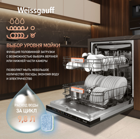      , -   Weissgauff BDW 6038 Touch Inverter Autoopen Infolight