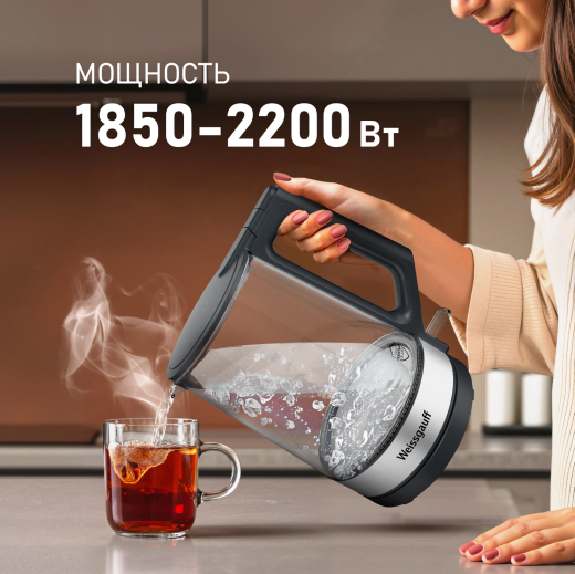 ������ ������������� Weissgauff WK 1700 EcoGlass Graphite