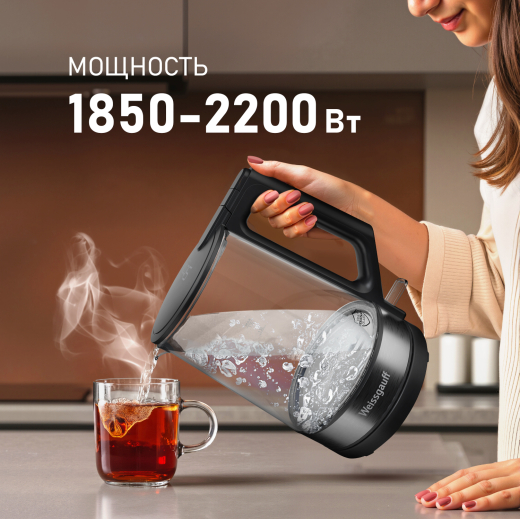������ ������������� Weissgauff WK 1700 EcoGlass Nero