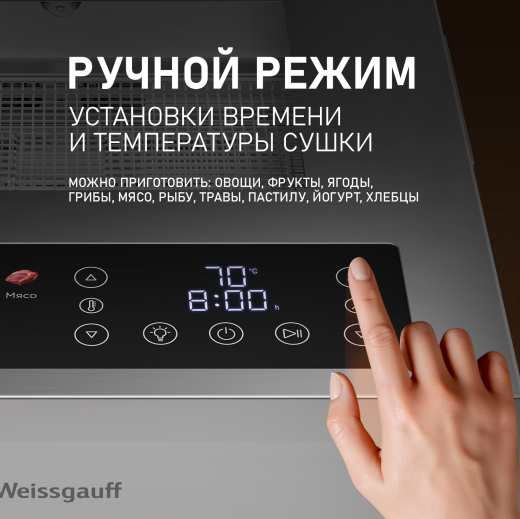 ���������� Weissgauff WDH 114 Digital Extra Dry