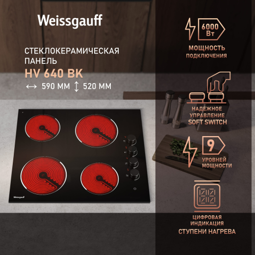 �������� ������ Weissgauff HV 640 BK 