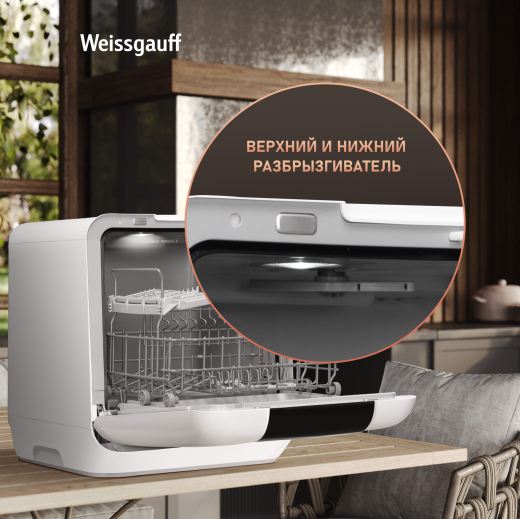 ���������� ������������� ������ � ����������� � ����-����������� Weissgauff TDW 4037 D