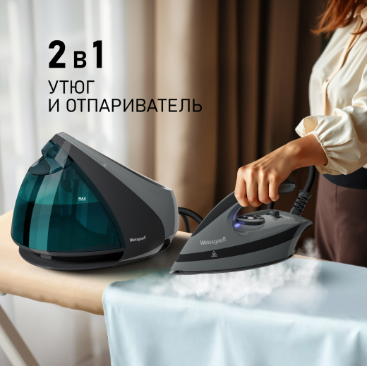 ������������� Weissgauff WSS 301 DPB Turbo Steam Pro