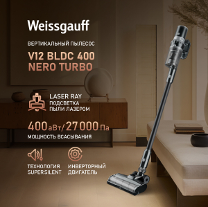   Weissgauff V12 BLDC 400 Nero Turbo