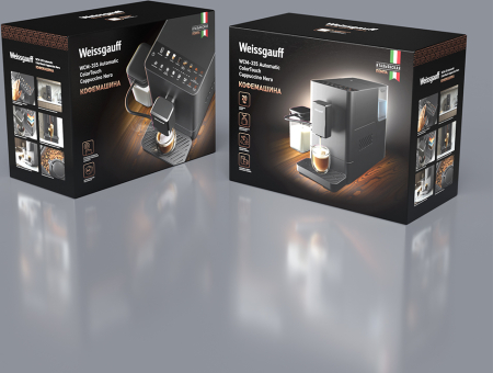  Weissgauff WCM-335 Automatic Color Touch Cappuccino Nero