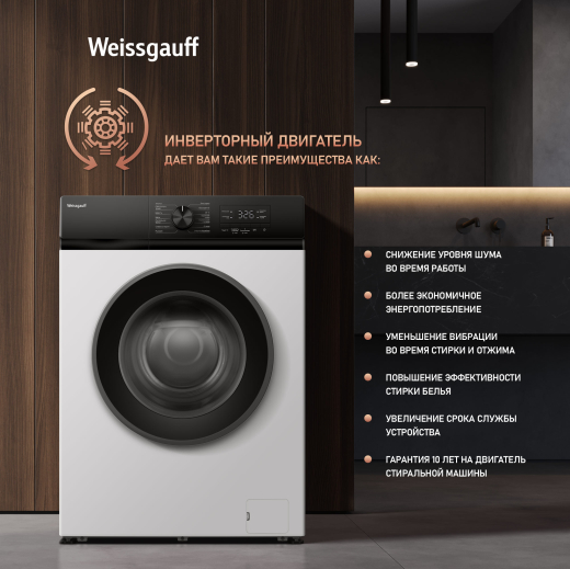 C��������� ������ � ���������� � ����� Weissgauff WM 45128 Inverter Steam