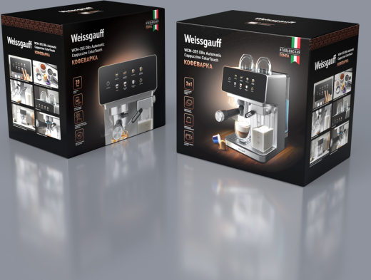 ��������� Weissgauff WCM-355 DBx Automatic Cappuccino ColorTouch
