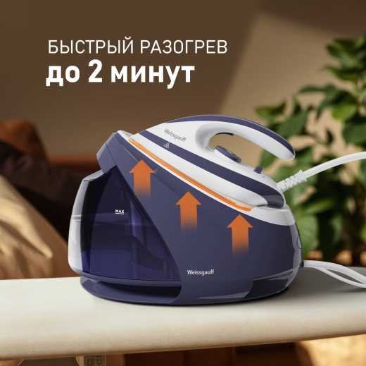 ������������� Weissgauff WSS 302 DP� Turbo Steam Pro