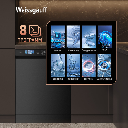     Weissgauff DW 996 Touch Inverter Dual Fan Dry