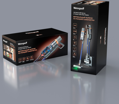 ������������ ������������ ��������������� ������� �� �������� ����������� Weissgauff V23 BLDC 680 Marine X-Treme Turbo Dust Station