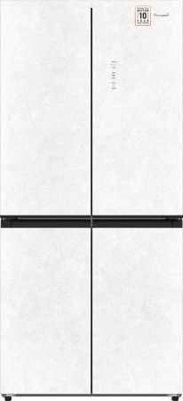 ��������������� ����������� � ���������� Weissgauff WCD 450 White Rock Glass NoFrost Inverter