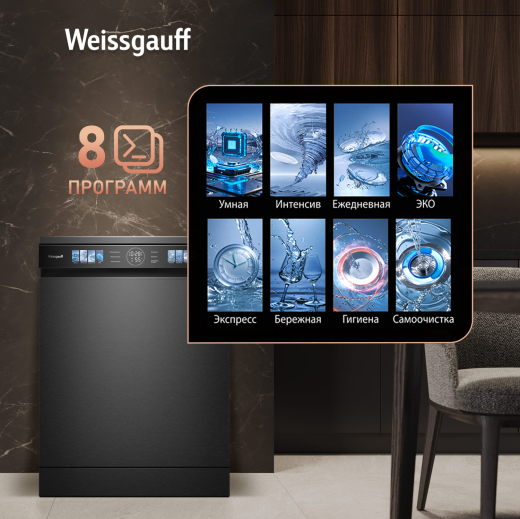 ������������� ������ � ����-����������� Weissgauff DW 796 Touch Autoopen