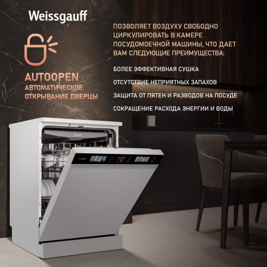 ������������� ������ � ����-����������� Weissgauff DW 799 Touch Autoopen