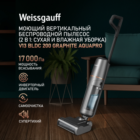        (2  1) Weissgauff V13 BLDC 200 Graphite AquaPro