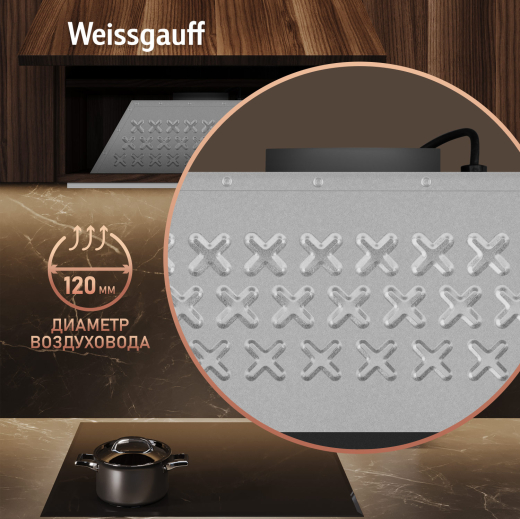 �������� ������������ ������� Weissgauff Arum 600 PB White Enamel