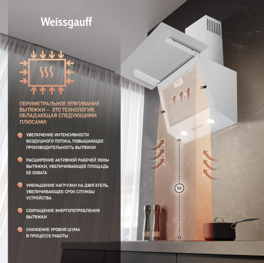 ��������� ������� Weissgauff Yota 50 PB WH