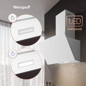   Weissgauff Yota 600 Touch White Glass