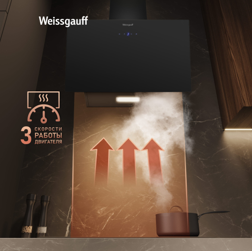 ��������� ������� Weissgauff Yota 600 Touch Black Glass