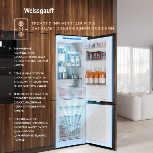 ������������ ����������� Weissgauff WRKI 178 Total NoFrost EcoFresh