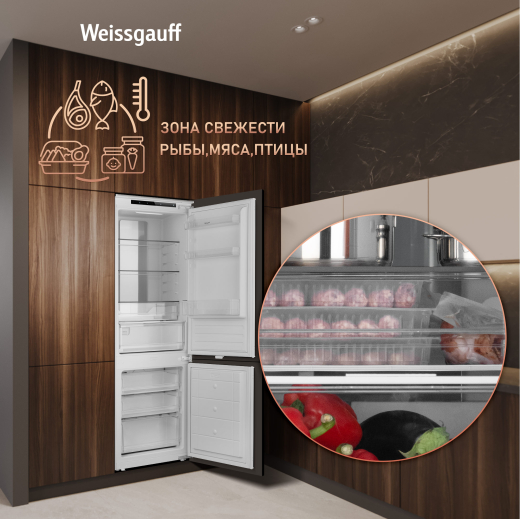 ������������ ����������� Weissgauff WRKI 178 Total NoFrost EcoFresh
