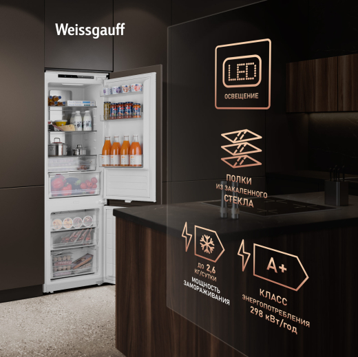 ������������ ����������� Weissgauff WRKI 178 Total NoFrost EcoFresh