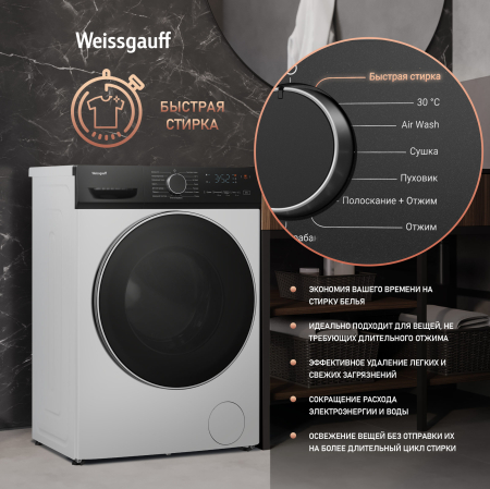 ���������� ������ � ������ � ���������� Weissgauff WMD 4628 Inverter Steam