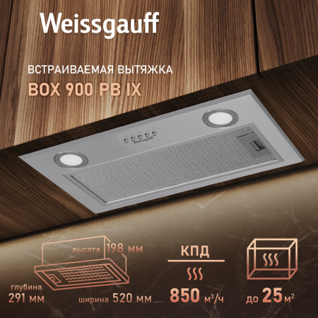    Weissgauff BOX 900 PB IX