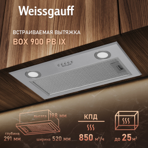    Weissgauff BOX 900 PB IX