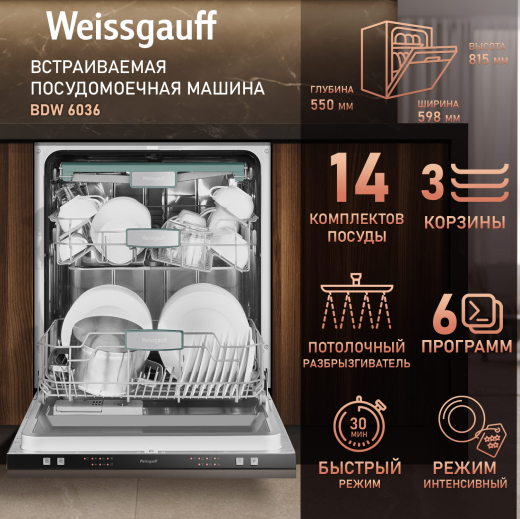 ������������ ������������� ������ Weissgauff BDW 6036 