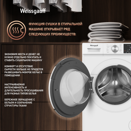 ���������� ������ � ������, ���������� � ����� Weissgauff WMD 58411 Smart Inverter Steam