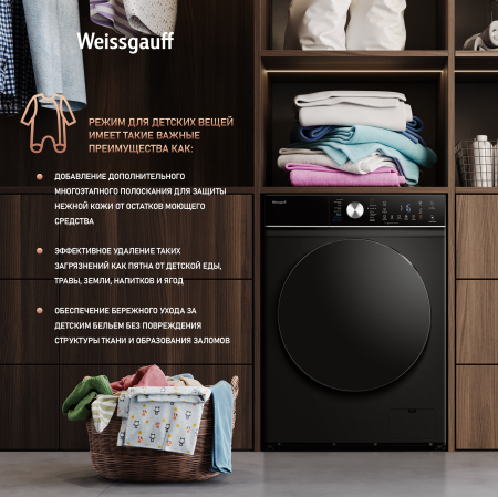 ���������� ������ � ������, ���������� � ����� Weissgauff WMD 61211 D Inverter Steam Matt Black