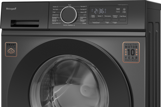 C��������� ������ � ���������� � ����� Weissgauff WM 48128 Inverter Steam Grey