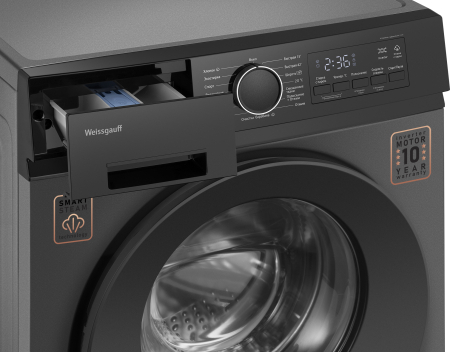 C��������� ������ � ���������� � ����� Weissgauff WM 48128 Inverter Steam Grey