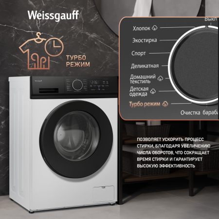 C��������� ������ � ���������� � ����� Weissgauff WM 48128 Inverter Steam