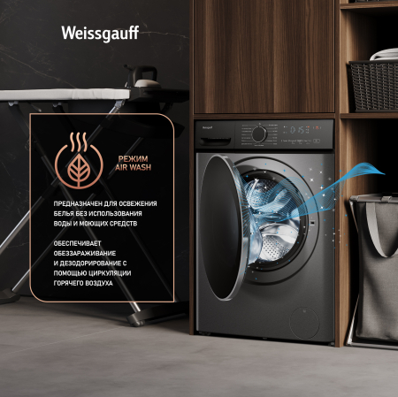 ���������� ������ � ������ � ���������� Weissgauff WMD 4828 Inverter Steam Grey