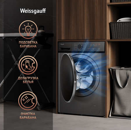 ���������� ������ � ������ � ���������� Weissgauff WMD 4828 Inverter Steam Grey