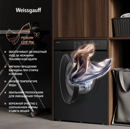 C      Weissgauff WM 39106 Inverter Steam Black