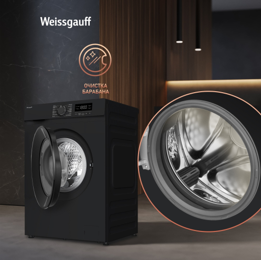C��������� ������ � ���������� � ����� Weissgauff WM 39106 Inverter Steam Black