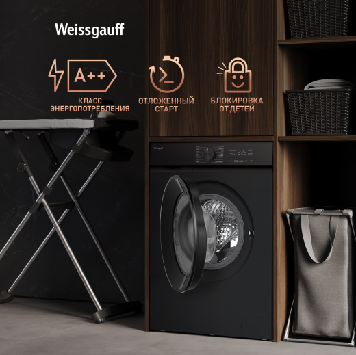 C��������� ������ � ���������� � ����� Weissgauff WM 39106 Inverter Steam Black