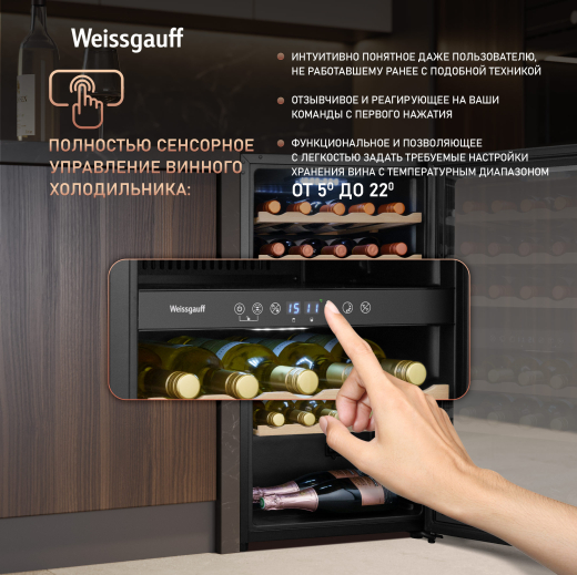 ������ ����������� Weissgauff WWC-29 DB DualZone