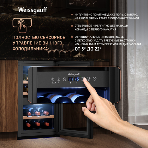 ������ ����������� Weissgauff WWC-16 DualZone Compressor